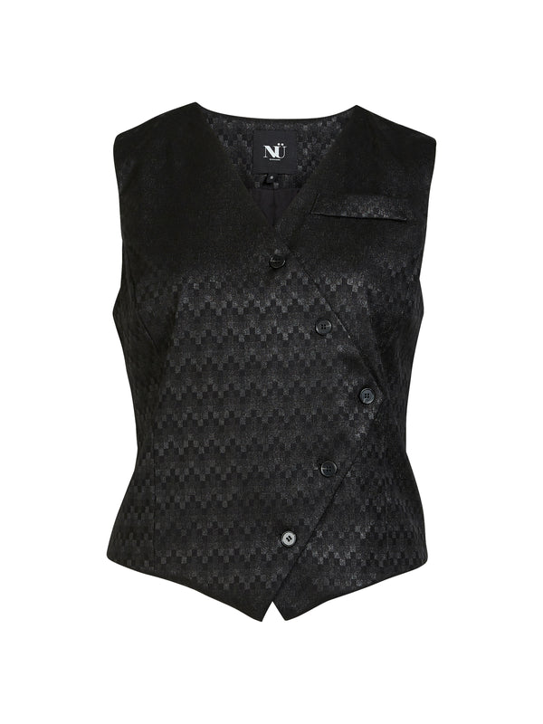 NÜ BINE vest Vests Black
