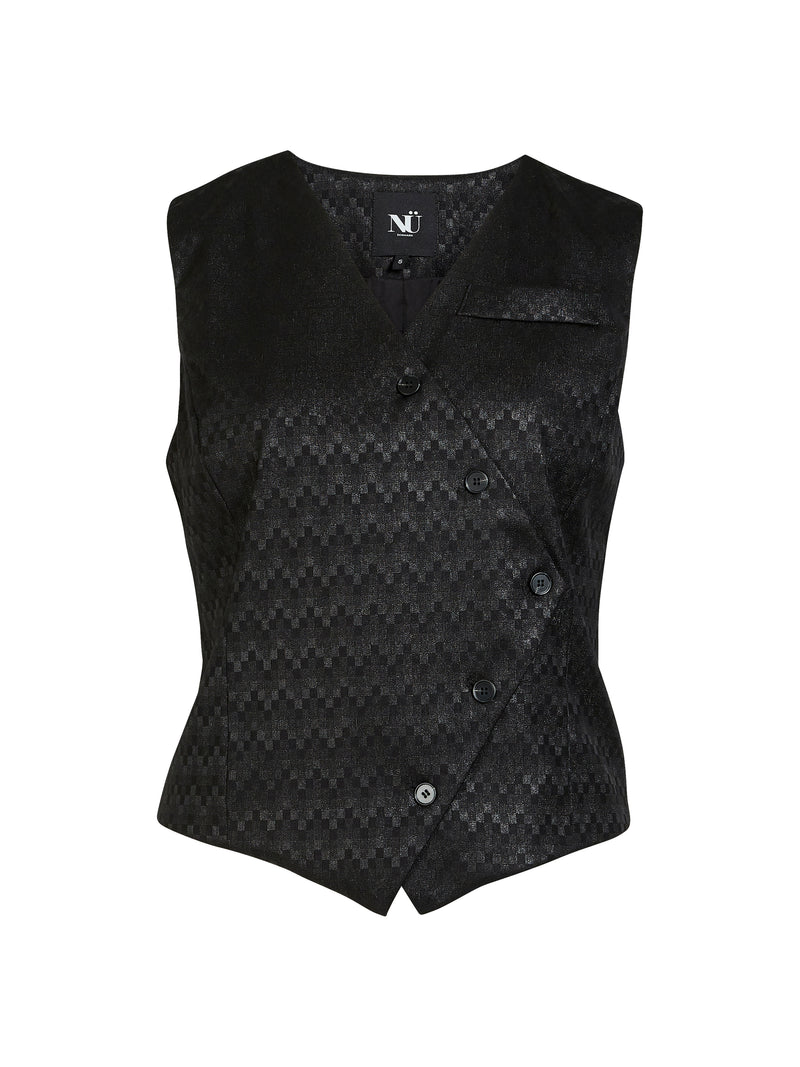 NÜ BINE vest Vests Black