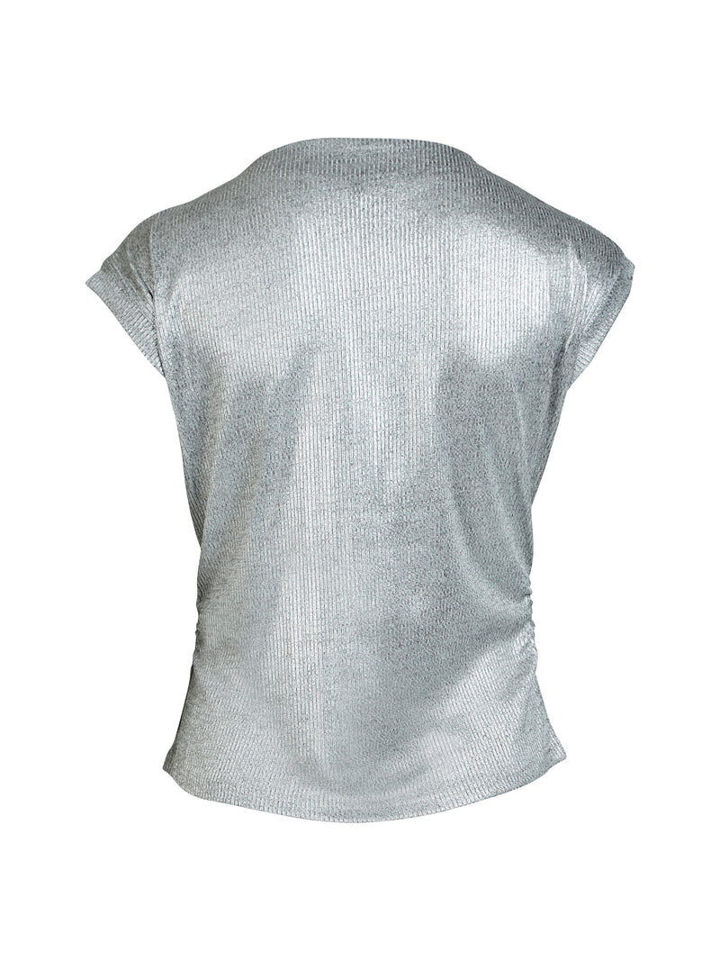 NÜ BIRKE top Tops and T-shirts 989 iron grey