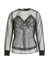 NÜ BITTEN blouse Blouses Black