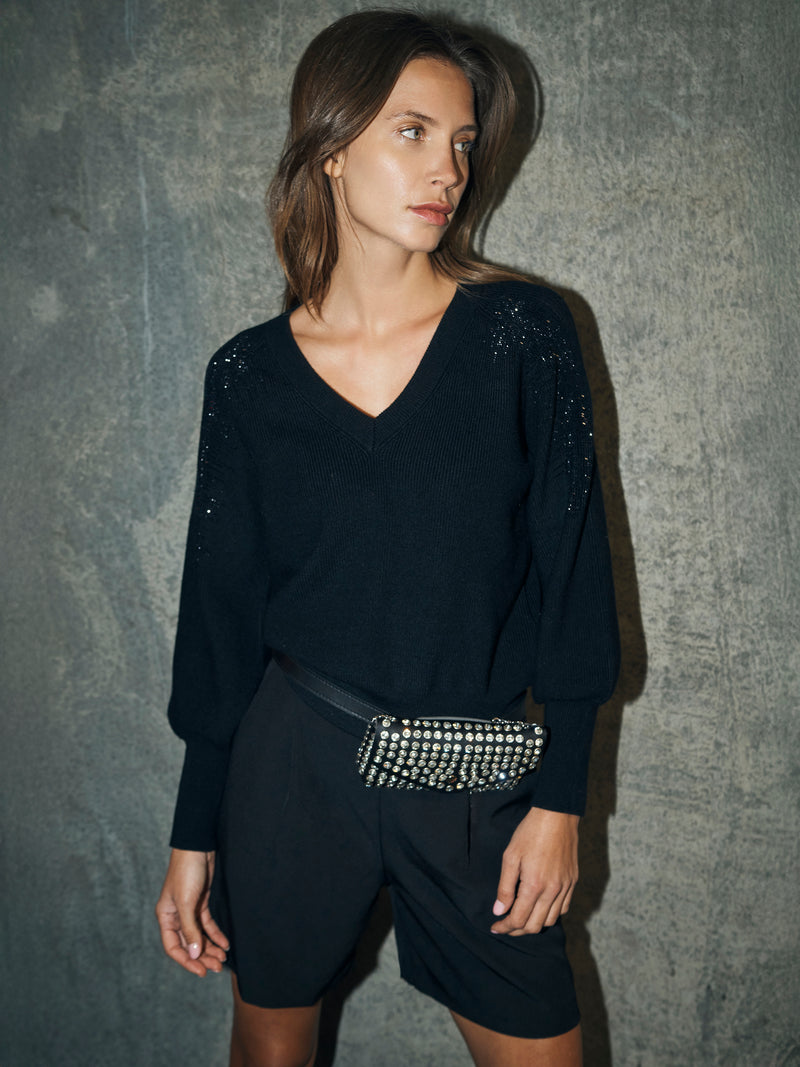 NÜ BLAKE knit blouse Knit Black