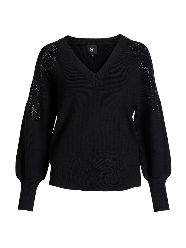 NÜ BLAKE knit blouse Knit Black