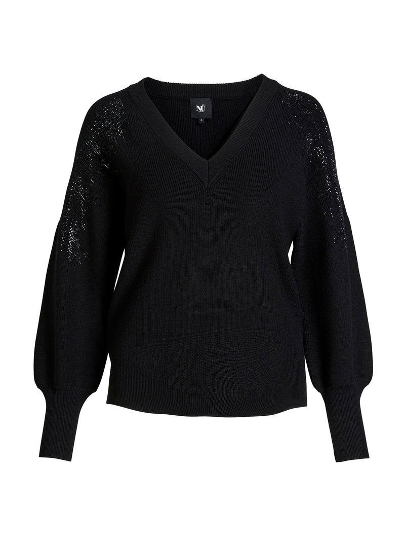 NÜ BLAKE knit blouse Knit Black