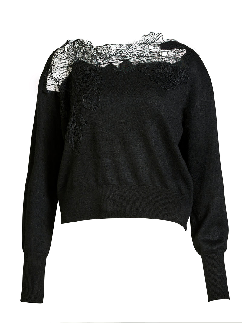 NÜ BOBBI knit blouse Knit Black