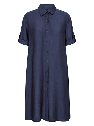 CAITLIN Tunic dress - Navy N Denmark - INT. CAITLIN Tunic dress - Navy N Denmark - INT.