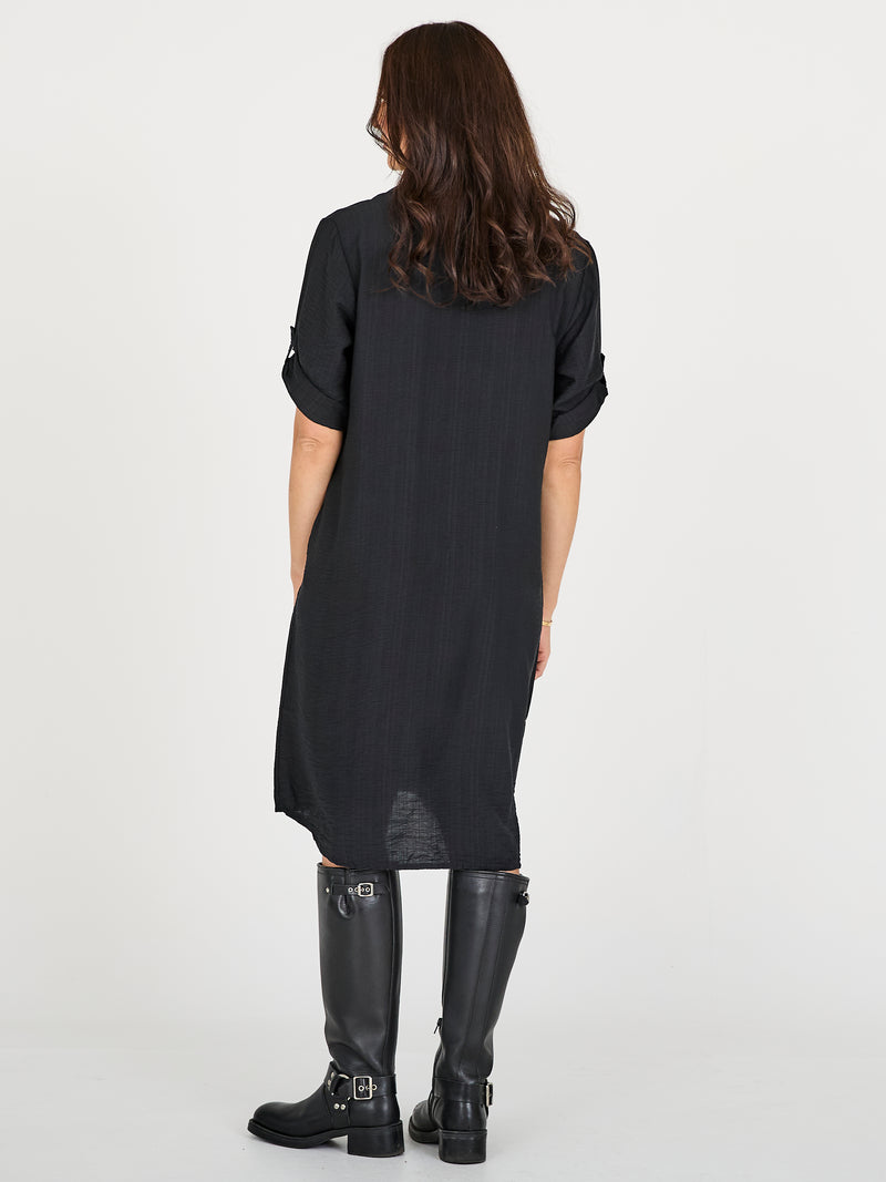 CAITLIN Tunic dress - Black N Denmark - INT. CAITLIN Tunic dress - Black N Denmark - INT.