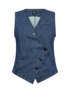 NÜ CARLENE Vest Vests 481 Denim blue