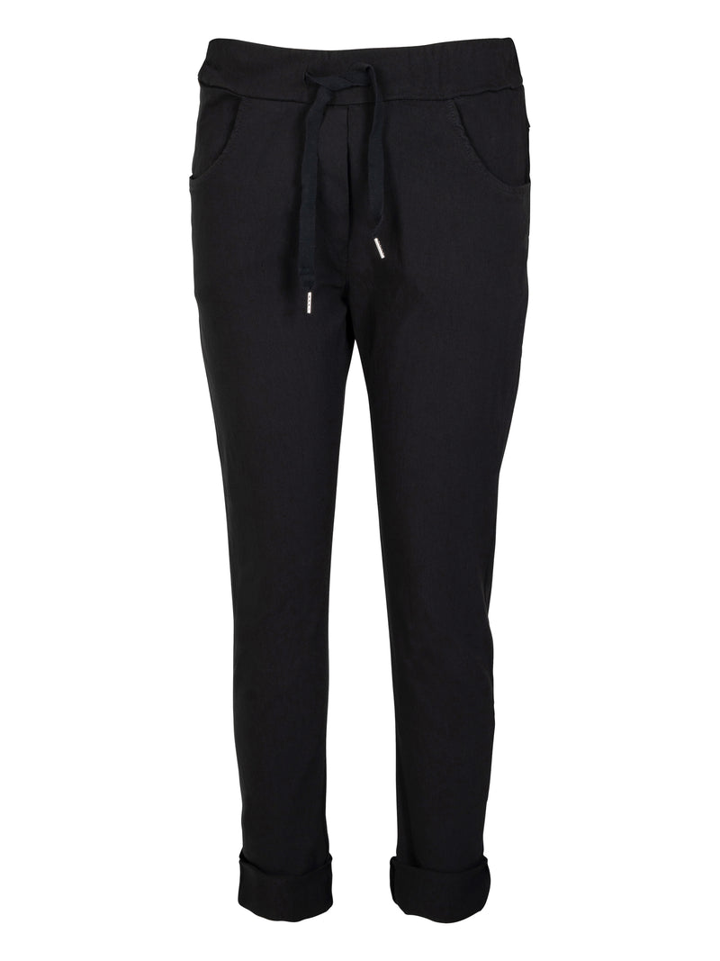 NÜ CARMEN VAN trousers Trousers Black