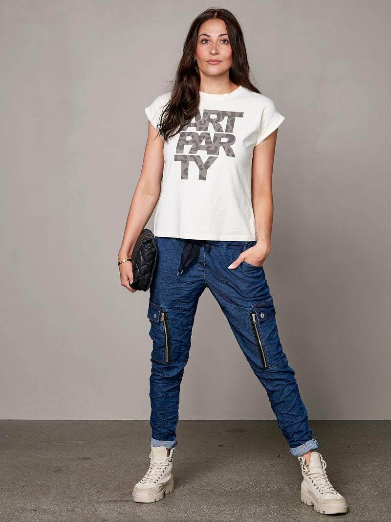 NÜ CARMEN VIVI trousers Jeans 486 Denim