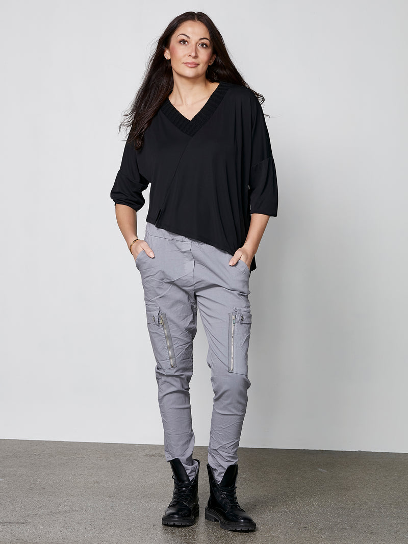 NÜ CARMEN YNDE trousers Trousers 901 Grey