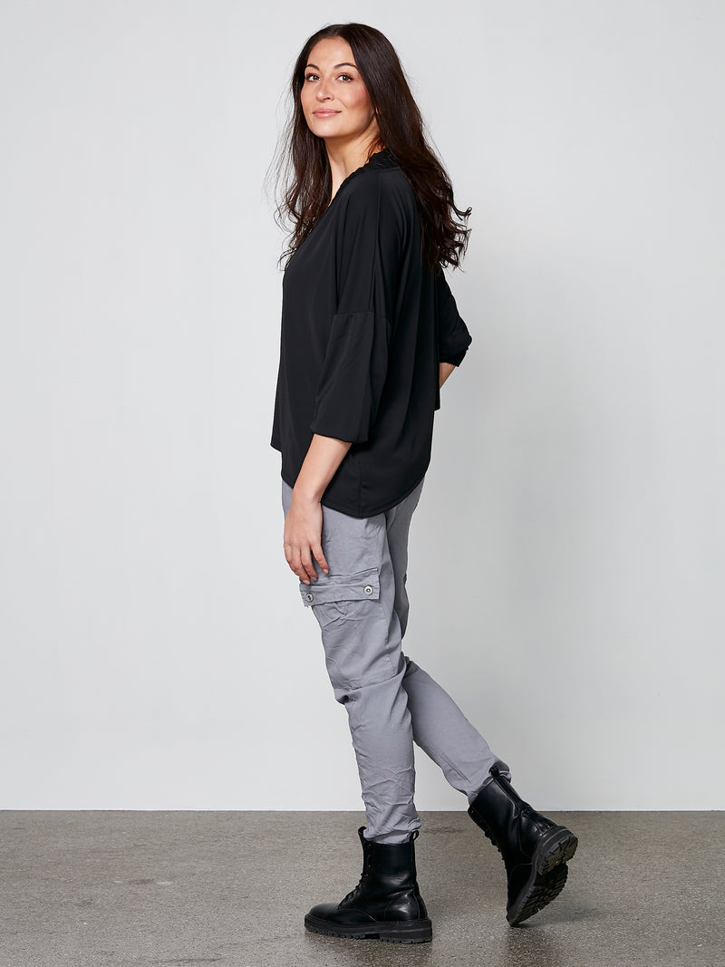 NÜ CARMEN YNDE trousers Trousers 901 Grey