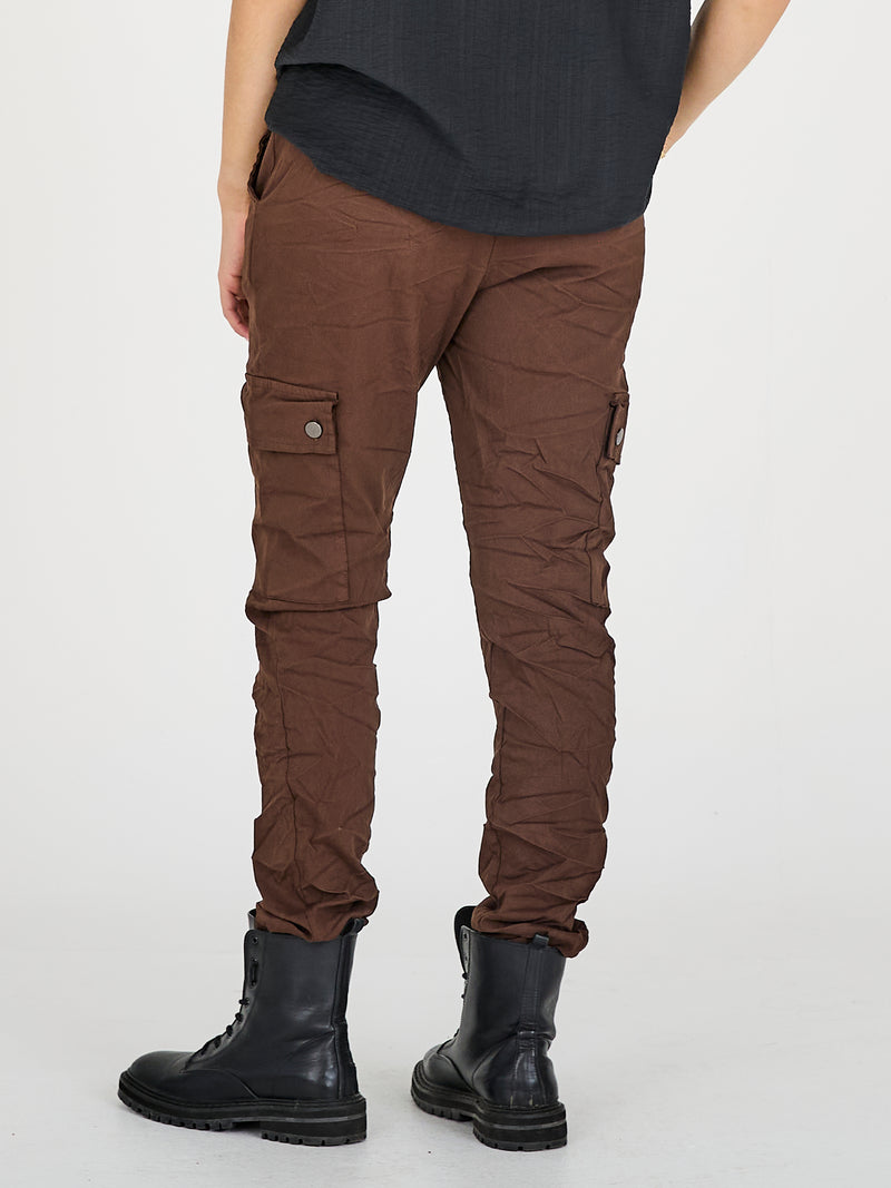 NÜ CARMEN cargo trousers Trousers 289 Brown