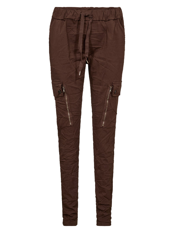 NÜ CARMEN cargo trousers Trousers 289 Brown