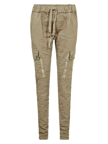 NÜ CARMEN cargo trousers Trousers 393 Army