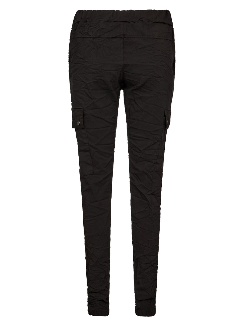 NÜ CARMEN cargo trousers Trousers Black