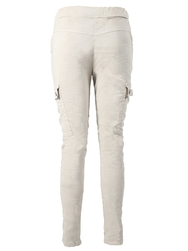 NÜ CARMEN cargo trousers Trousers 112 Bone