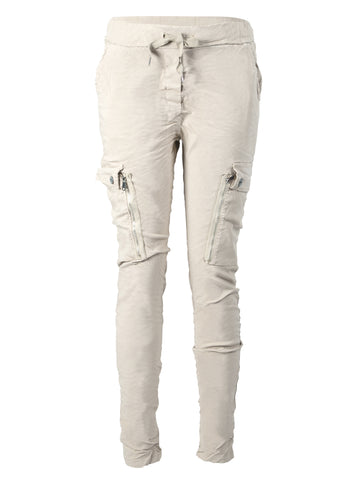 NÜ CARMEN cargo trousers Trousers 112 Bone