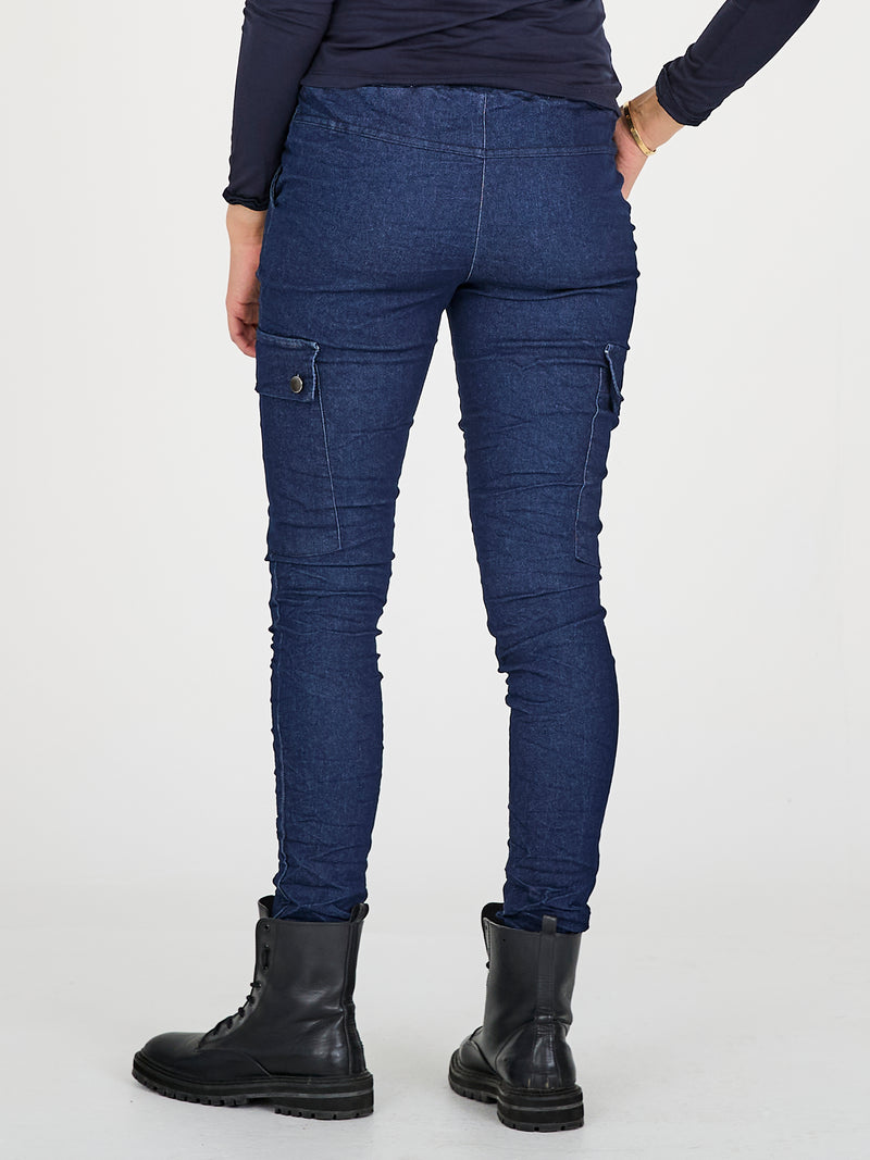 NÜ CARMEN denim trousers Trousers 486 Denim