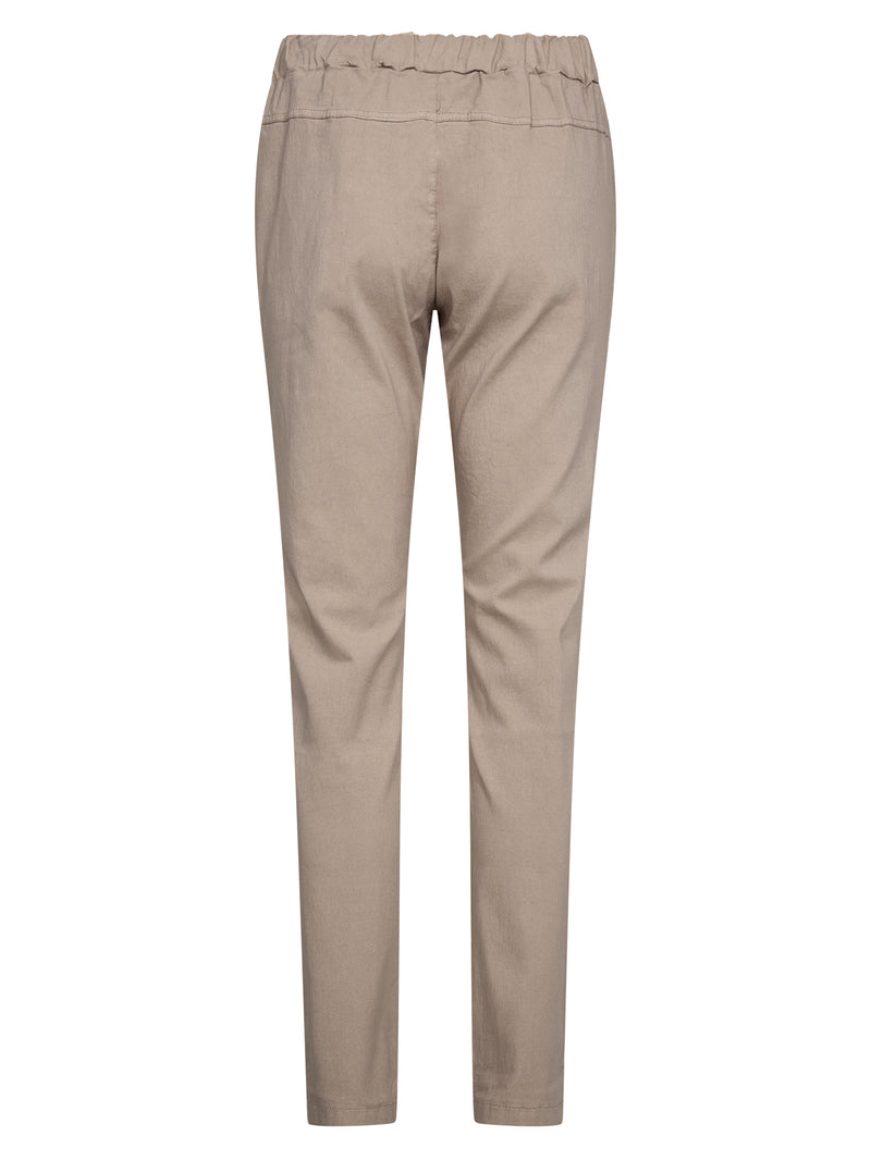 NÜ CARMEN plain trousers Trousers 112 Bone