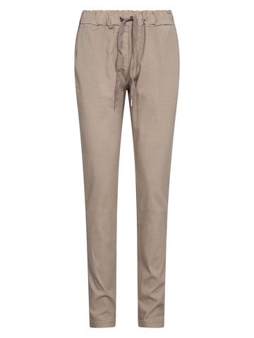 NÜ CARMEN plain trousers Trousers 112 Bone