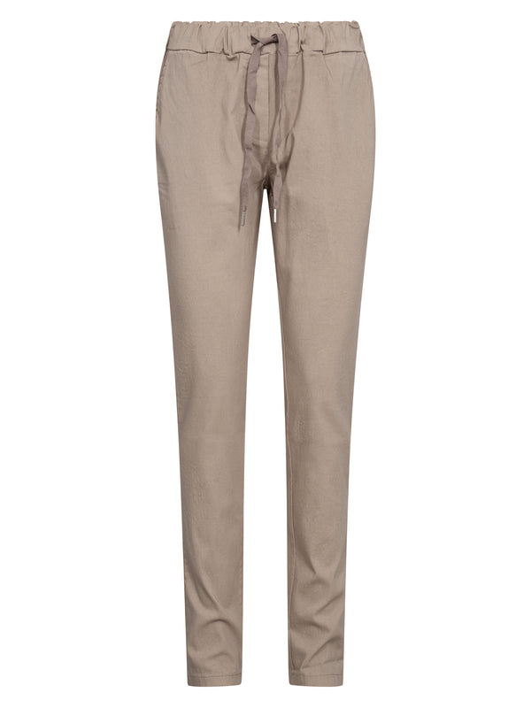 NÜ CARMEN plain trousers Trousers 112 Bone