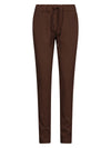 NÜ CARMEN plain trousers Trousers 289 Brown