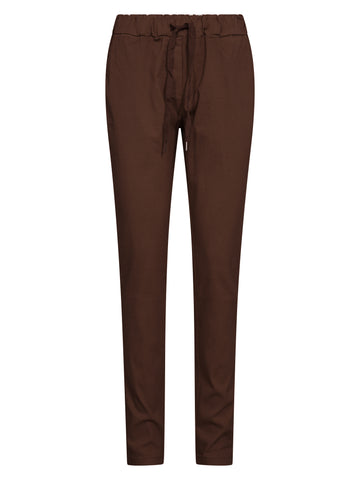 NÜ CARMEN plain trousers Trousers 289 Brown