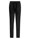 NÜ CARMEN plain trousers Trousers Black