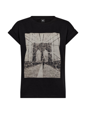 NÜ CATHLIN Tee Tops and T-shirts Black