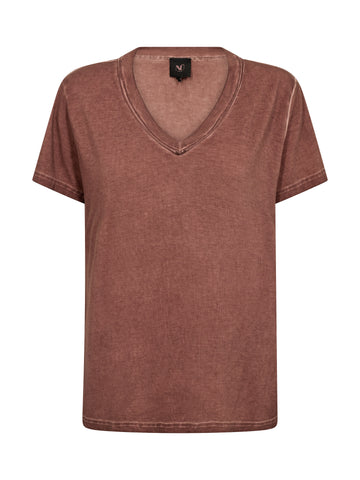 NÜ CAYLA Ruth Tee Tops and T-shirts 590 Marsala