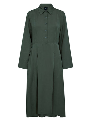 NÜ CECILIA Dress Dresses 465 Petrol