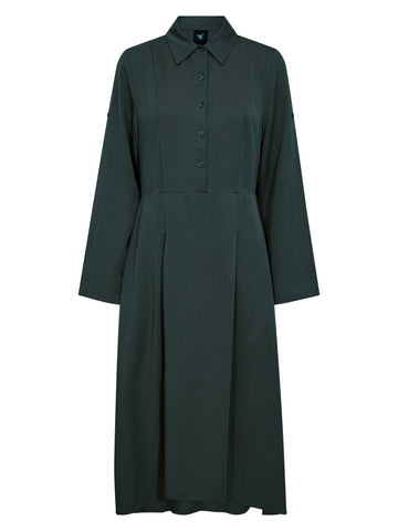 NÜ CECILIA Dress Dresses 465 Petrol