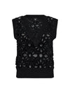 NÜ CELESTE Vest knit Vests Black