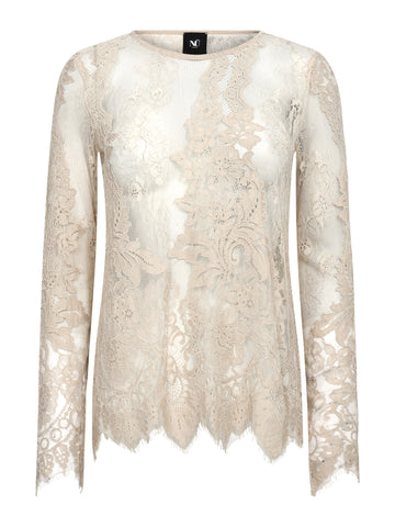 NÜ Essie Lace Blouse Blouses 112 Bone