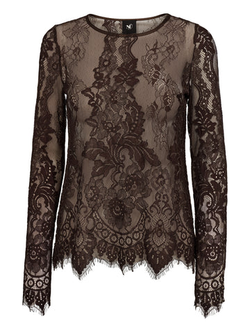 NÜ Essie Lace Blouse Blouses 289 Brown