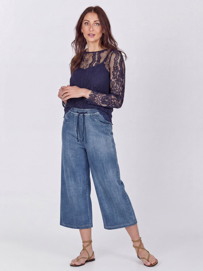 Essie Lace Blouse - Navy – NÜ Denmark - INT.