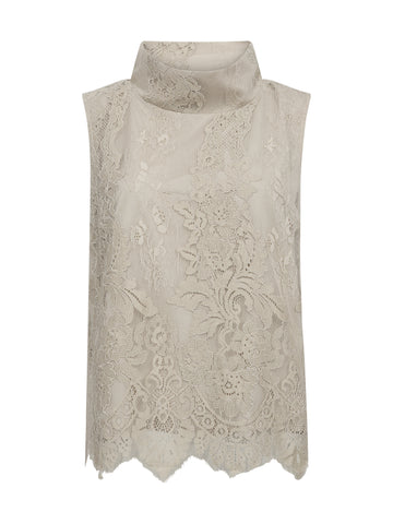 NÜ CHARLOTTE Top Tops and T-shirts 112 Bone