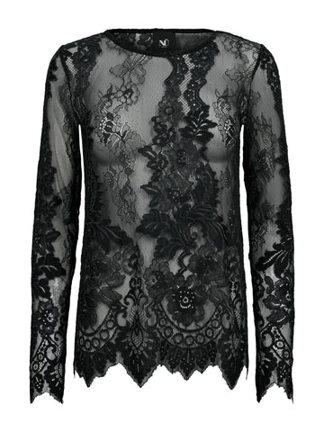 NÜ CHARLOTTE Top Tops and T-shirts Black