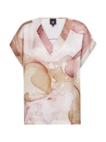 NÜ CILJE Blouse Blouses 590 Marsala mix