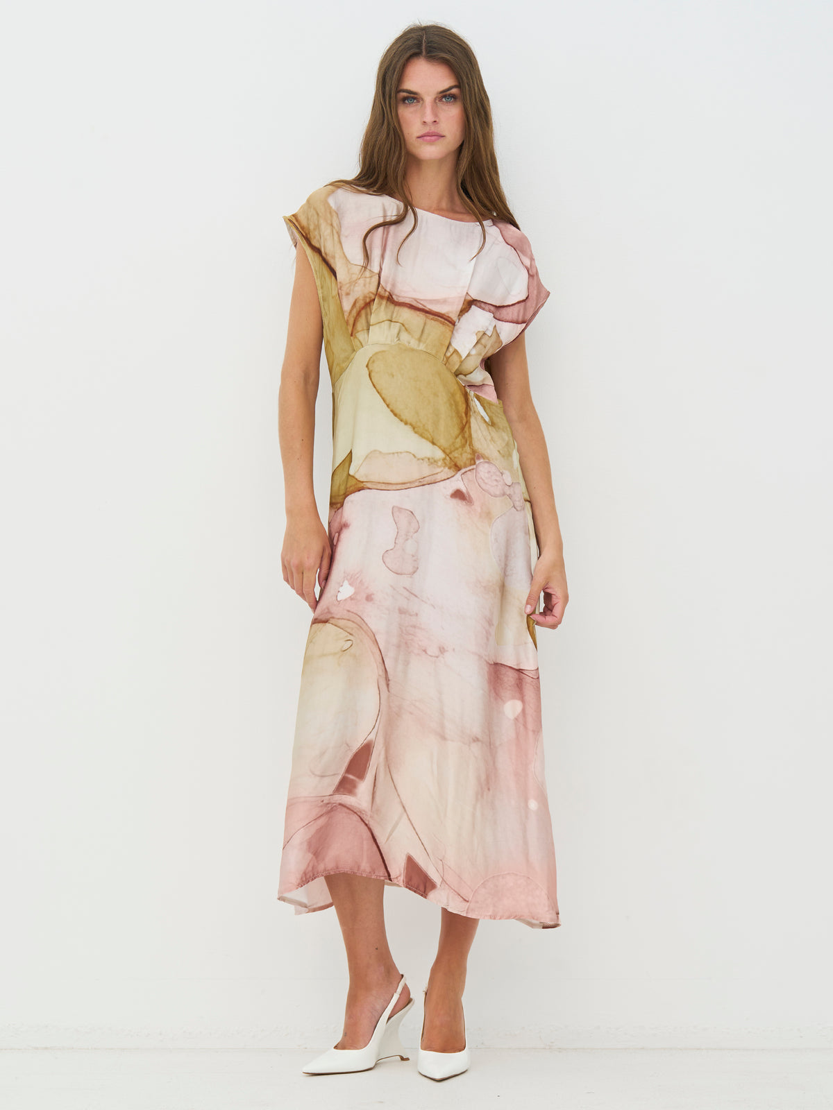 CILJE Dress - Marsala mix – NÜ Denmark - INT.