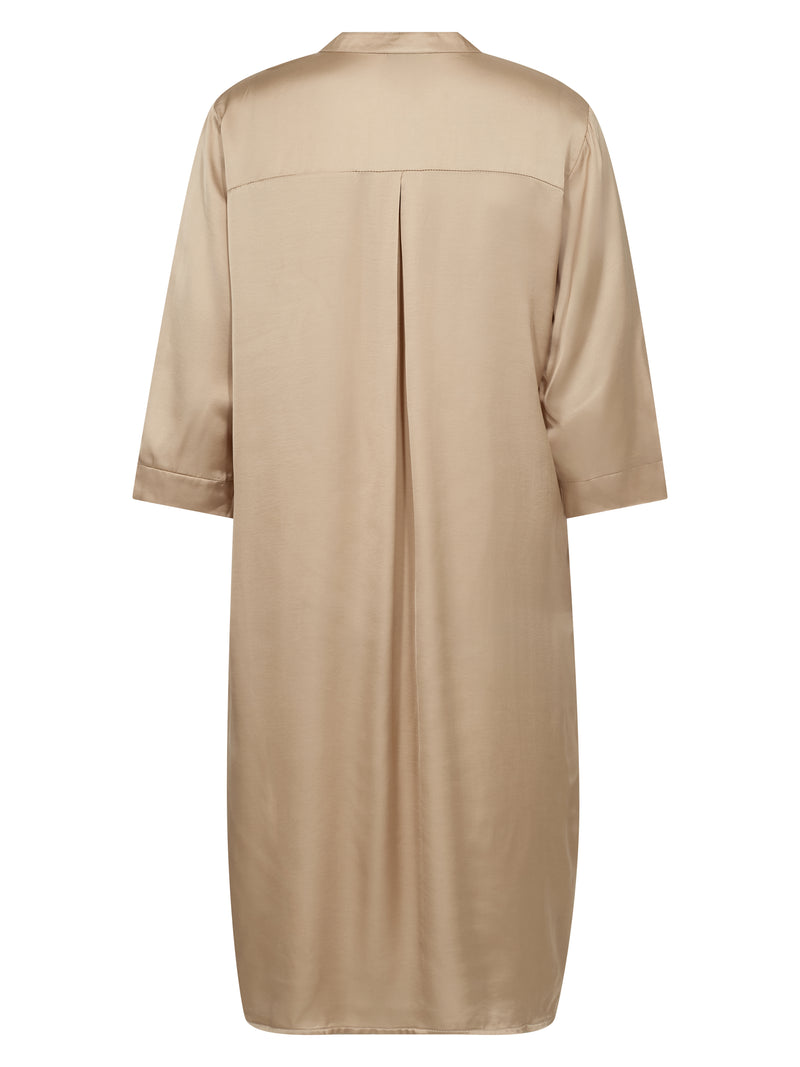 NÜ CILJE tunic dress solid Dresses 130 sand