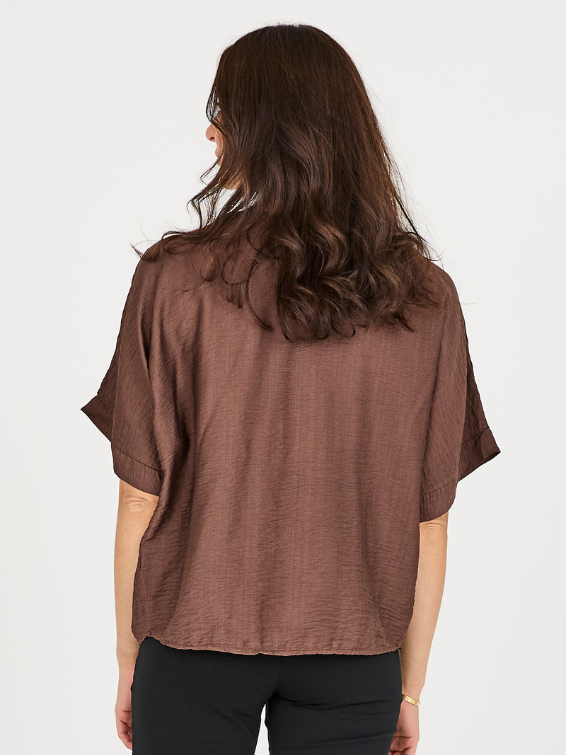NÜ CINDA blouse Tops and T-shirts 289 Brown
