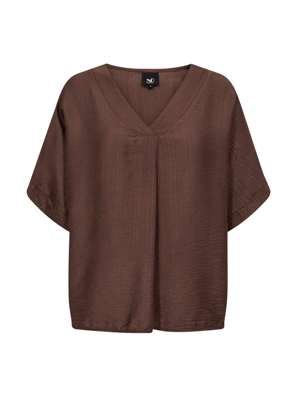 NÜ CINDA blouse Tops and T-shirts 289 Brown
