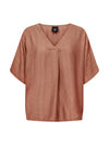 NÜ CINDA blouse Tops and T-shirts 590 Marsala