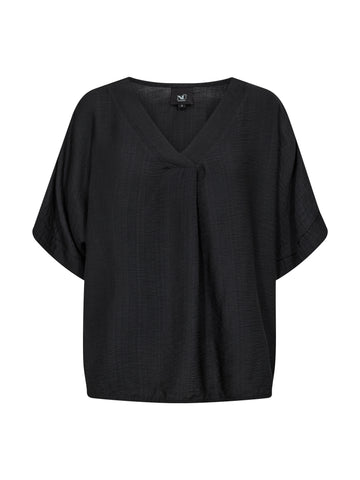 NÜ CINDA blouse Tops and T-shirts Black