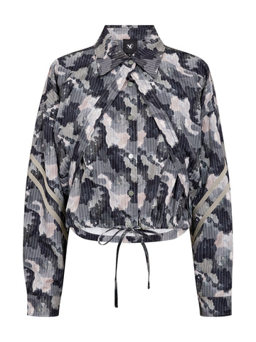 NÜ CLAIRE Short Jacket Jackets 393 Army Mix