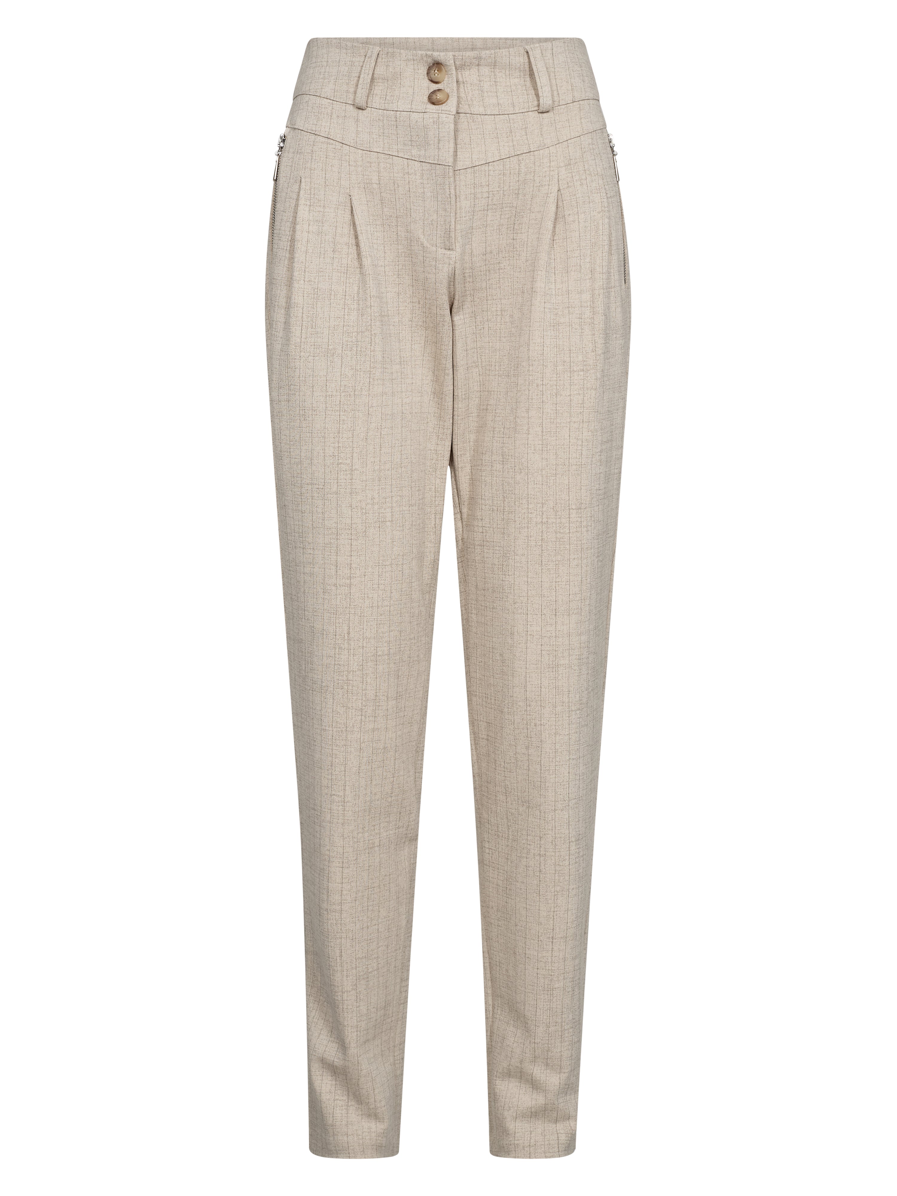 COMMY trousers - Bone mix – NÜ Denmark - INT.