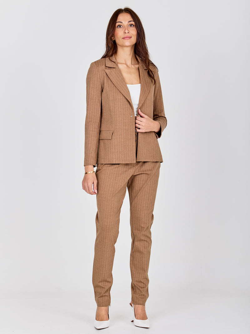 NÜ COMMY trousers Trousers 294 Dark Earth mix