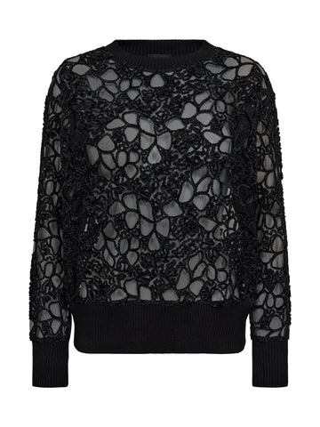NÜ Celeste Blouse knit Blouses Black