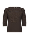 NÜ DAC Blouse knit Blouses 289 Brown